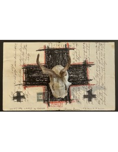 Hunting cross in Praha